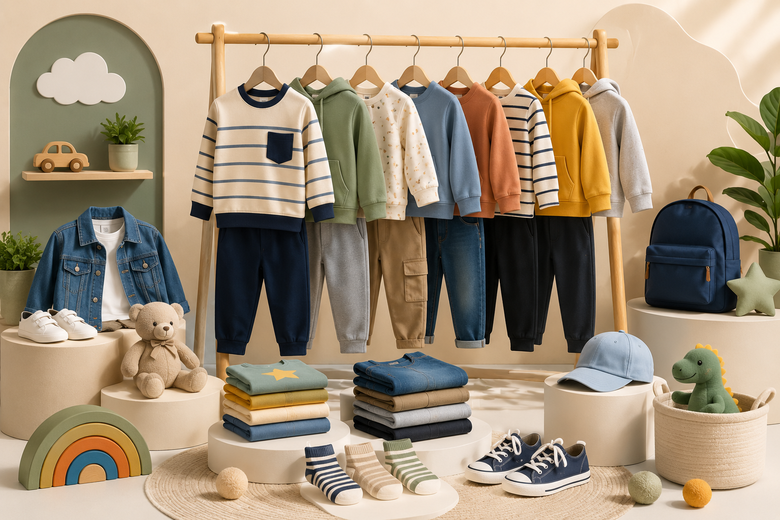 Nappilos Organic Cotton Playtime Tee for Kids