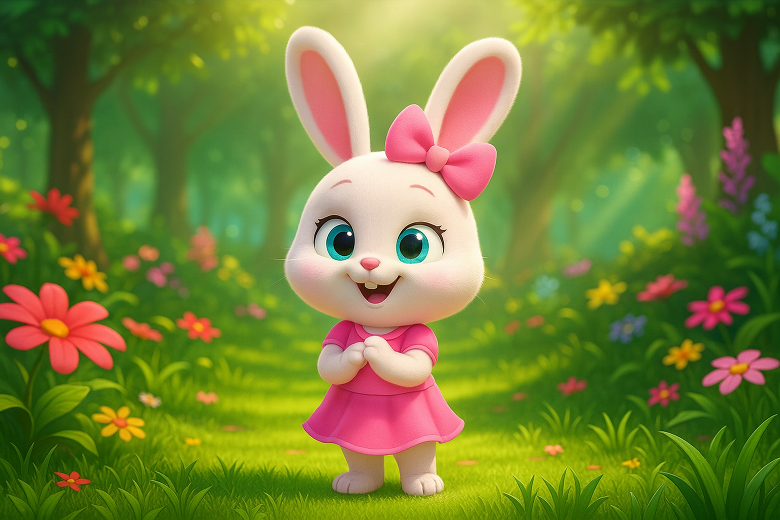 Nappilos Lulu the Bunny Premium Handmade Crochet Plushie